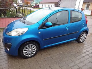 2013 Peugeot 107 I Рестайлинг 2, синий, 500000 рублей, вид 4