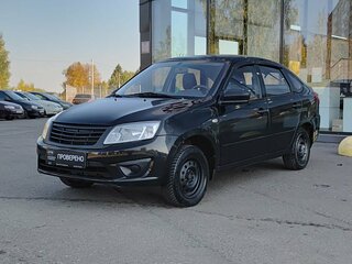2014 Lada (ВАЗ) Granta I, чёрный, 299000 рублей, вид 1