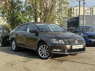2011 Volkswagen Passat B7, коричневый, 869000 рублей, вид 3