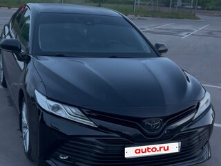 2019 Toyota Camry VIII (XV70), чёрный, 2700000 рублей, вид 1