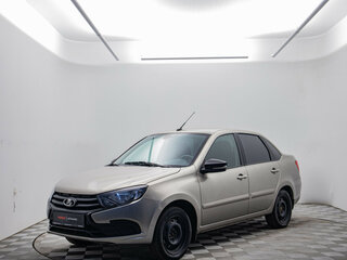 2022 Lada (ВАЗ) Granta I Рестайлинг, серый, 645000 рублей, вид 1