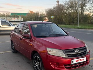 2013 Lada (ВАЗ) Granta I, красный, 220000 рублей, вид 1