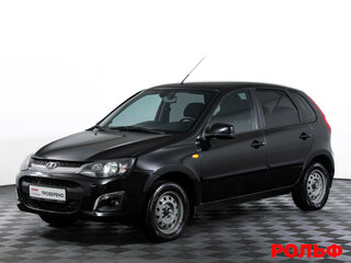 2014 Lada (ВАЗ) Kalina II, чёрный, 574200 рублей, вид 1