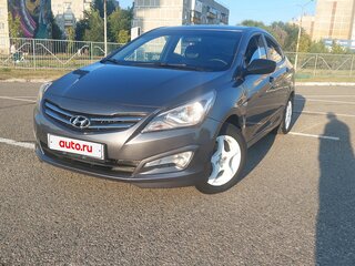 2016 Hyundai Solaris I Рестайлинг, серый, 760000 рублей, вид 2