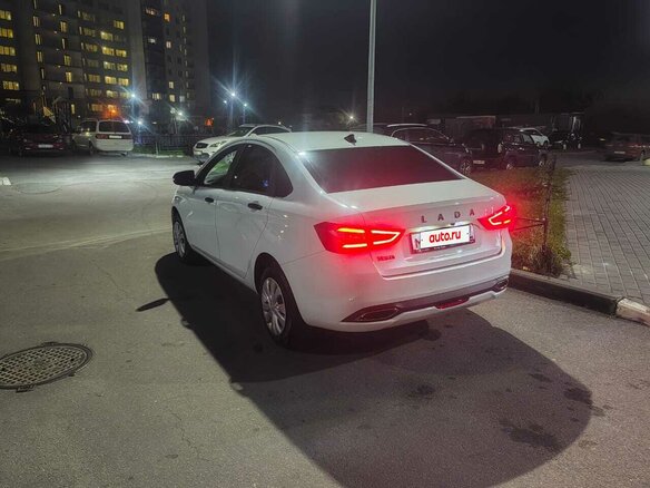 2024 Lada (ВАЗ) Vesta I Рестайлинг (NG), белый - вид 8