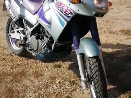 1994 Kawasaki KLE 400, зелёный, 250000 рублей, вид 2