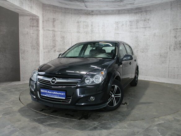2012 Opel Astra H Рестайлинг, чёрный, 665000 рублей