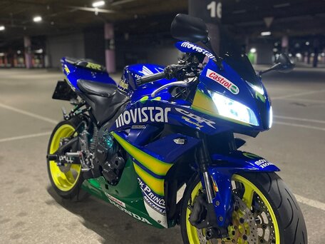 2008 Honda CBR 600RR, синий, 690000 рублей, вид 2