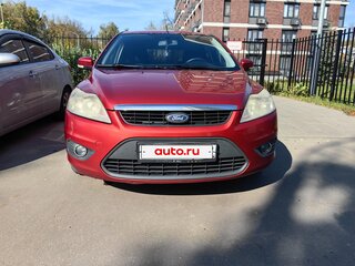 2008 Ford Focus II Рестайлинг, красный, 380000 рублей, вид 3