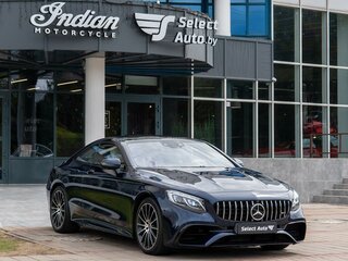 2018 Mercedes-Benz S-Класс 560 4MATIC VI (W222, C217) Рестайлинг, синий, 8700000 рублей, вид 1