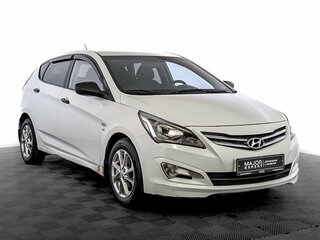 2014 Hyundai Solaris I Рестайлинг, белый, 1080000 рублей, вид 3