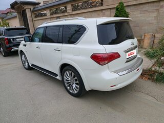 2016 Infiniti QX80 I Рестайлинг, белый, 3400000 рублей, вид 2