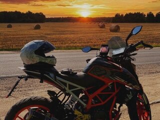2018 KTM 390 Duke, оранжевый, 420000 рублей, вид 2