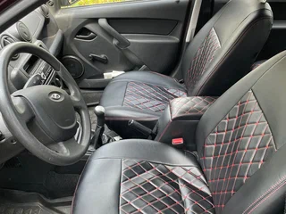 2014 Lada (ВАЗ) Granta I, красный, 290000 рублей, вид 3