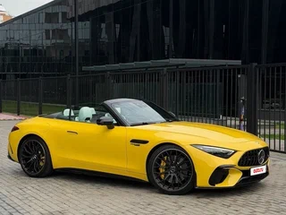 2023 Mercedes-Benz SL-Класс AMG SL 63 63 AMG IV (R232), жёлтый, 9900000 рублей, вид 5