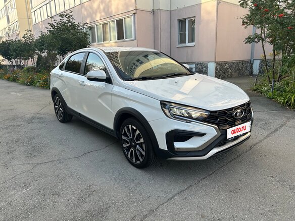 2023 Lada (ВАЗ) Vesta Cross I Рестайлинг (NG), белый - вид 10