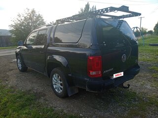 2013 Volkswagen Amarok Double Cab full-time I, чёрный, 1100000 рублей, вид 4
