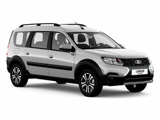 2026 Lada (ВАЗ) Largus Cross I Рестайлинг, серебристый, 2092000 рублей, вид 1