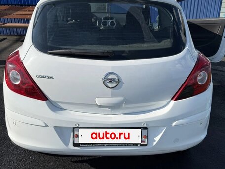 2013 Opel Corsa D Рестайлинг II, белый, 380000 рублей, вид 2