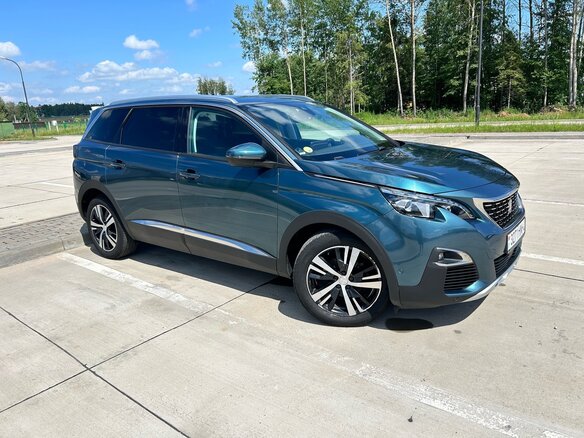 2018 Peugeot 5008 II, синий, 1555000 рублей - вид 3
