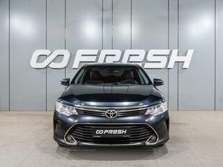 2015 Toyota Camry VII (XV50) Рестайлинг, синий, 1759000 рублей, вид 3