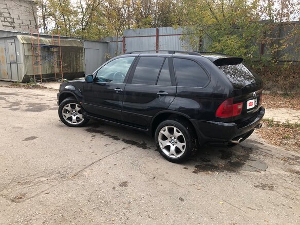 2002 BMW X5 3.0i I (E53), чёрный, 1000000 рублей - вид 4