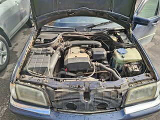 1997 Mercedes-Benz C-Класс 180 I (W202) Рестайлинг, синий, 280000 рублей, вид 3
