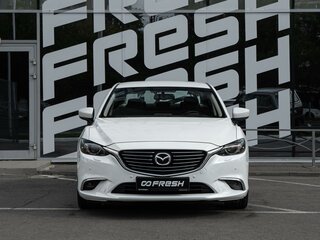 2017 Mazda 6 III (GJ) Рестайлинг, белый, 1678350 рублей, вид 3