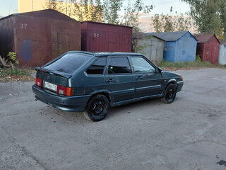 2007 Lada (ВАЗ) 2114, синий, 110000 рублей, вид 3