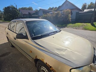 2007 Hyundai Accent ТагАЗ II, бежевый, 240000 рублей, вид 2