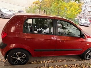 2006 Hyundai Getz I Рестайлинг, красный, 380000 рублей, вид 5