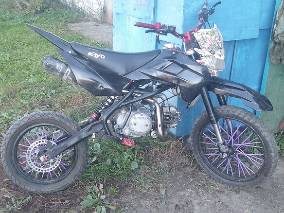 2024 Kayo Evolution YX140EM, чёрный, 30000 рублей - вид 2
