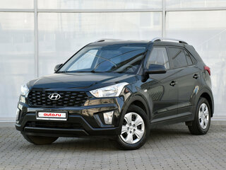 2021 Hyundai Creta I Рестайлинг, чёрный, 1680000 рублей, вид 2