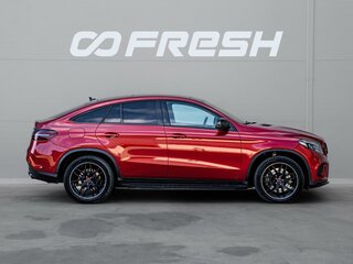 2016 Mercedes-Benz GLE Coupe 400 I (C292), красный, 3922000 рублей, вид 5