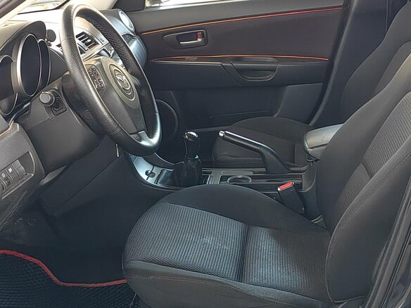 2007 Mazda 3 I (BK) Рестайлинг, чёрный, 249000 рублей - вид 4