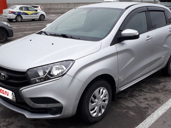 2019 Lada (ВАЗ) XRAY I, серебристый, 980000 рублей
