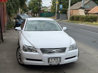 2007 Toyota Mark X I Рестайлинг, белый, 1300000 рублей, вид 3