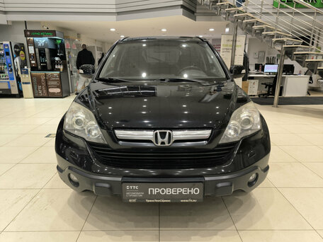 2007 Honda CR-V III, чёрный, 850000 рублей, вид 2