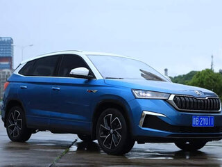 2023 Skoda Kamiq I (China Market), синий, 1255000 рублей, вид 3
