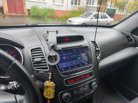 2014 Kia Sorento II Рестайлинг, белый, 1700000 рублей - вид 7