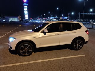 2015 BMW X3 20i xDrive II (F25) Рестайлинг, белый, 2500000 рублей, вид 5