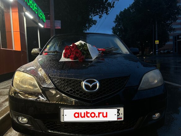 2006 Mazda 3 I (BK) Рестайлинг, чёрный, 320000 рублей