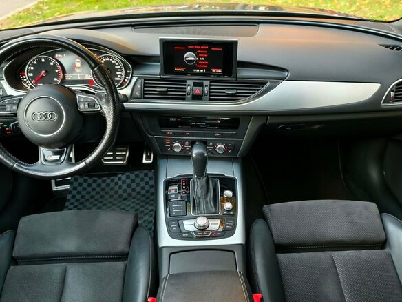 2015 Audi A6 IV (C7) Рестайлинг, серый - вид 22