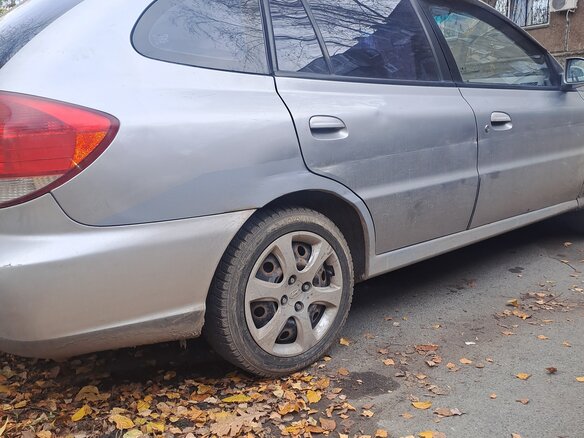 2003 Kia Rio I Рестайлинг, серебристый, 190000 рублей - вид 9