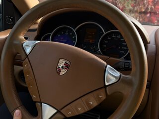 2008 Porsche Cayenne S I Рестайлинг (957), коричневый, 850000 рублей, вид 5