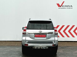 2014 Toyota Land Cruiser Prado 150 Series Рестайлинг 1, серебристый, 3250000 рублей, вид 5