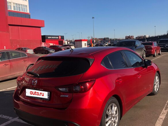 2014 Mazda 3 III (BM), красный, 990000 рублей - вид 1