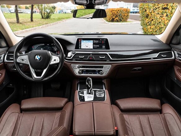 2020 BMW 7 серии Long 730Ld xDrive VI (G11/G12) Рестайлинг, чёрный, 5550000 рублей - вид 20