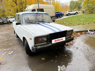 1998 Lada (ВАЗ) 2107, белый, 60000 рублей, вид 2