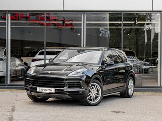 2018 Porsche Cayenne III, чёрный, 5187000 рублей, вид 1
